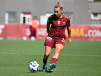 Giada Greggi of A.S. Roma Femminile is in action during the 4th day of the Serie A Femminile eBay Championship between A.S. Roma and Napoli...