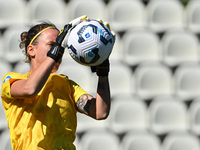 Doris Bacic of Napoli Femminile is in action during the 4th day of the Serie A Femminile eBay Championship between A.S. Roma and Napoli Femm...