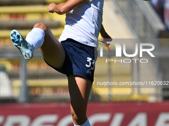 Alice Pellinghelli of Napoli Femminile is in action during the 4th day of the Serie A Femminile eBay Championship between A.S. Roma and Napo...