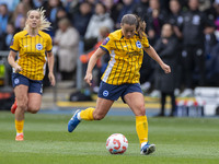 During the Barclays FA Women's Super League match between Manchester City and Brighton and Hove Albion at the Joie Stadium in Manchester, En...