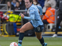 Lauren Hemp #11 of Manchester City W.F.C. during the Barclays FA Women's Super League match between Manchester City and Brighton and Hove Al...