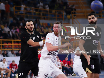 Zamalek plays against Veszprem of Hungary in the Men's Handball Club World Championship in Cairo (