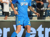 Mattia Viti of Empoli FC controls the ball during the Serie A match between Empoli FC and ACF Fiorentina in Empoli, Italy, on September 29,...