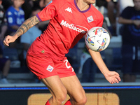 Andrea Colpani of ACF Fiorentina controls the ball during the Serie A match between Empoli FC and ACF Fiorentina in Empoli, Italy, on Septem...