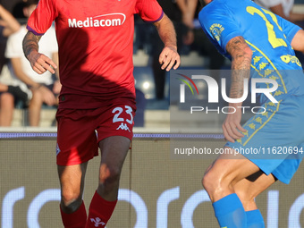 Andrea Colpani of ACF Fiorentina controls the ball during the Serie A match between Empoli FC and ACF Fiorentina in Empoli, Italy, on Septem...