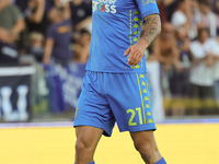 Mattia Viti of Empoli FC during the Serie A match between Empoli FC and ACF Fiorentina in Empoli, Italy, on September 29, 2024, at the stadi...