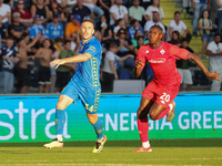 Moise Kean of ACF Fiorentina during the Serie A match between Empoli FC and ACF Fiorentina in Empoli, Italy, on September 29, 2024, at the s...