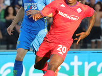 Moise Kean of ACF Fiorentina during the Serie A match between Empoli FC and ACF Fiorentina in Empoli, Italy, on September 29, 2024, at the s...