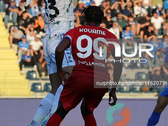 Devis Vasquez of Empoli FC controls the ball during the Serie A match between Empoli FC and ACF Fiorentina in Empoli, Italy, on September 29...