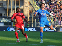 Moise Kean of ACF Fiorentina during the Serie A match between Empoli FC and ACF Fiorentina in Empoli, Italy, on September 29, 2024, at the s...