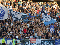 Supporters of Empoli FC during the Serie A match between Empoli FC and ACF Fiorentina in Empoli, Italy, on September 29, 2024, at the stadiu...