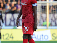 Christian Kouame of ACF Fiorentina during the Serie A match between Empoli FC and ACF Fiorentina in Empoli, Italy, on September 29, 2024, at...