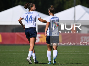 Michela Giordano of Napoli Femminile celebrates after scoring the goal of 3-1 during the 4th day of the Serie A Femminile eBay Championship...