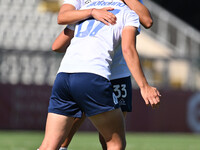 Michela Giordano of Napoli Femminile celebrates after scoring the goal of 3-1 during the 4th day of the Serie A Femminile eBay Championship...