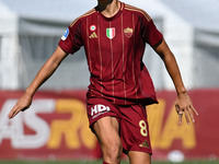 Saki Kumagai of A.S. Roma Femminile is in action during the 4th day of the Serie A Femminile eBay Championship between A.S. Roma and Napoli...