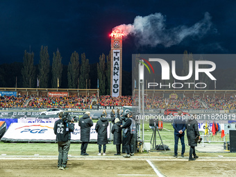 Tai Woffinden participates in a PGE Speedway Ekstraliga game between Sparta Wroclaw and Motor Lublin in Wroclaw, Poland, on September 29, 20...