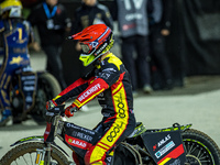 ARTEM LAGUTA participates in a PGE Speedway Ekstraliga game between Sparta Wroclaw and Motor Lublin in Wroclaw, Poland, on September 29, 202...