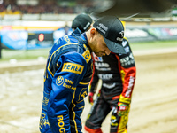 Bartosz Zmarzlik participates in a PGE Speedway Ekstraliga game between Sparta Wroclaw and Motor Lublin in Wroclaw, Poland, on September 29,...