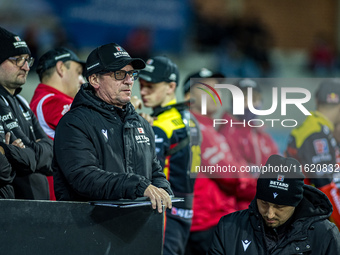 Dariusz Sledz participates in a PGE Speedway Ekstraliga game between Sparta Wroclaw and Motor Lublin in Wroclaw, Poland, on September 29, 20...