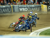 Bartosz Banbor participates in a PGE Speedway Ekstraliga game between Sparta Wroclaw and Motor Lublin in Wroclaw, Poland, on September 29, 2...