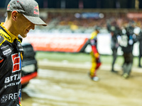 Maciej Janowski participates in a PGE Speedway Ekstraliga game between Sparta Wroclaw and Motor Lublin in Wroclaw, Poland, on September 29,...