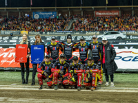 The Sparta Team participates in a PGE Speedway Ekstraliga game between Sparta Wroclaw and Motor Lublin in Wroclaw, Poland, on September 29,...