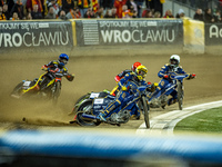 Dominik Kubera participates in a PGE Speedway Ekstraliga game between Sparta Wroclaw and Motor Lublin in Wroclaw, Poland, on September 29, 2...