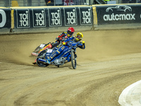 Dominik Kubera participates in a PGE Speedway Ekstraliga game between Sparta Wroclaw and Motor Lublin in Wroclaw, Poland, on September 29, 2...