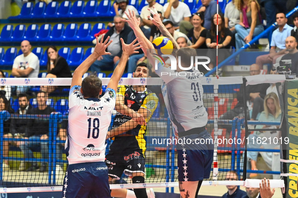 Fedrizzi Michele of Yuasa Battery Grottazzolina during the SuperLega Credem Banca match between Yuasa Battery Grottazzolina and Mint Vero Vo...