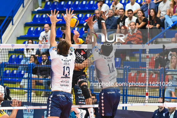 Fedrizzi Michele of Yuasa Battery Grottazzolina during the SuperLega Credem Banca match between Yuasa Battery Grottazzolina and Mint Vero Vo...