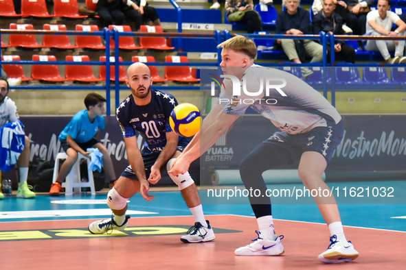 Marttila Luka of Mint Vero Volley Monza during the SuperLega Credem Banca match between Yuasa Battery Grottazzolina and Mint Vero Volley Mon...