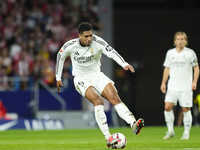 Jude Bellingham central midfield of Real Madrid and England during the LaLiga match between Atletico de Madrid and Real Madrid CF  at Estadi...