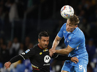 Scott McTominay is seen in action during the Serie A soccer match between SSC Napoli and Monza at Stadio Maradona in Naples, Italy, on Septe...