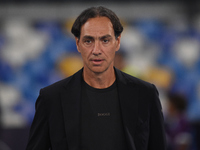 Alessandro Nesta Head Coach of AC Monza during the Serie A match between SSC Napoli and AC Monza at Stadio Diego Armando Maradona Naples Ita...