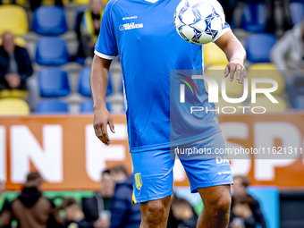 RKC player Mohamed Ihattaren plays during the match between RKC and Ajax at the Mandemakers Stadium for the Dutch Eredivisie season 2024-202...