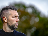 AFC Ajax Amsterdam trainer Francesco Fariolo during the match RKC - Ajax at the Mandemakers Stadium for the Dutch Eredivisie season 2024-202...