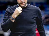 AFC Ajax Amsterdam trainer Francesco Fariolo during the match RKC - Ajax at the Mandemakers Stadium for the Dutch Eredivisie season 2024-202...