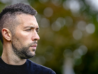 AFC Ajax Amsterdam trainer Francesco Fariolo during the match RKC - Ajax at the Mandemakers Stadium for the Dutch Eredivisie season 2024-202...