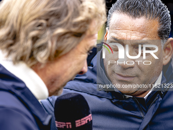 RKC trainer Henk Fraser during the match RKC - Ajax at the Mandemakers Stadium for the Dutch Eredivisie season 2024-2025 in Waalwijk, Nether...