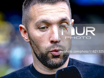 AFC Ajax Amsterdam trainer Francesco Fariolo during the match RKC - Ajax at the Mandemakers Stadium for the Dutch Eredivisie season 2024-202...