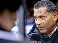 RKC trainer Henk Fraser during the match RKC - Ajax at the Mandemakers Stadium for the Dutch Eredivisie season 2024-2025 in Waalwijk, Nether...