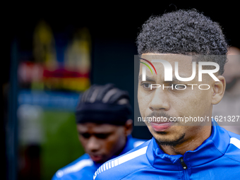 RKC player Richonell Margaret plays during the match between RKC and Ajax at the Mandemakers Stadium for the Dutch Eredivisie season 2024-20...