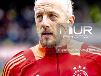 AFC Ajax Amsterdam goalkeeper Remko Pasveer during the match RKC - Ajax at the Mandemakers Stadium for the Dutch Eredivisie season 2024-2025...