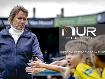 Hans Kraaij Junior of ESPN during the match RKC - Ajax at the Mandemakers Stadium for the Dutch Eredivisie season 2024-2025 in Waalwijk, Net...