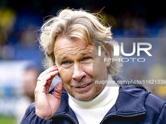 Hans Kraaij Junior of ESPN during the match RKC - Ajax at the Mandemakers Stadium for the Dutch Eredivisie season 2024-2025 in Waalwijk, Net...