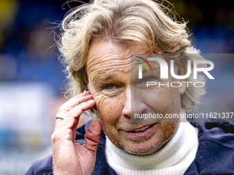 Hans Kraaij Junior of ESPN during the match RKC - Ajax at the Mandemakers Stadium for the Dutch Eredivisie season 2024-2025 in Waalwijk, Net...