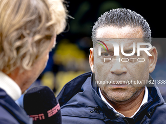 RKC trainer Henk Fraser during the match RKC - Ajax at the Mandemakers Stadium for the Dutch Eredivisie season 2024-2025 in Waalwijk, Nether...