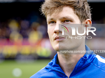 RKC player Luuk Wouters during the match RKC - Ajax at the Mandemakers Stadium for the Dutch Eredivisie season 2024-2025 in Waalwijk, Nether...