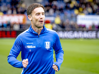 RKC player Patrick Vroegh plays during the match RKC vs. Ajax at the Mandemakers Stadium for the Dutch Eredivisie season 2024-2025 in Waalwi...