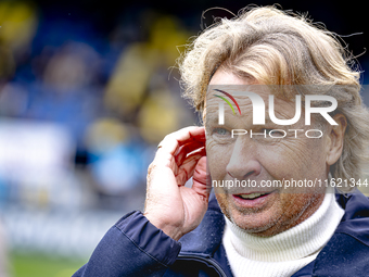 Hans Kraaij Junior of ESPN during the match RKC - Ajax at the Mandemakers Stadium for the Dutch Eredivisie season 2024-2025 in Waalwijk, Net...